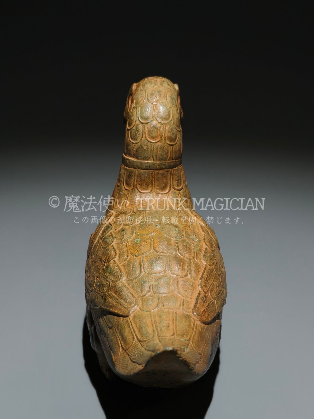 旧家蔵出し 漢 青銅器彫 青銅 鴨嘴獣 食器 祭祀品 副葬品 供養品 古