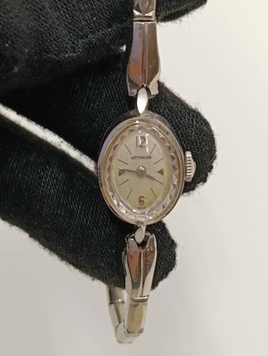 14K ウイットナー Wittnauer レディース アンティーク手巻き 不動品 中古品】Wittnauer レディース 腕時計 アンティーク 手巻き 現状品