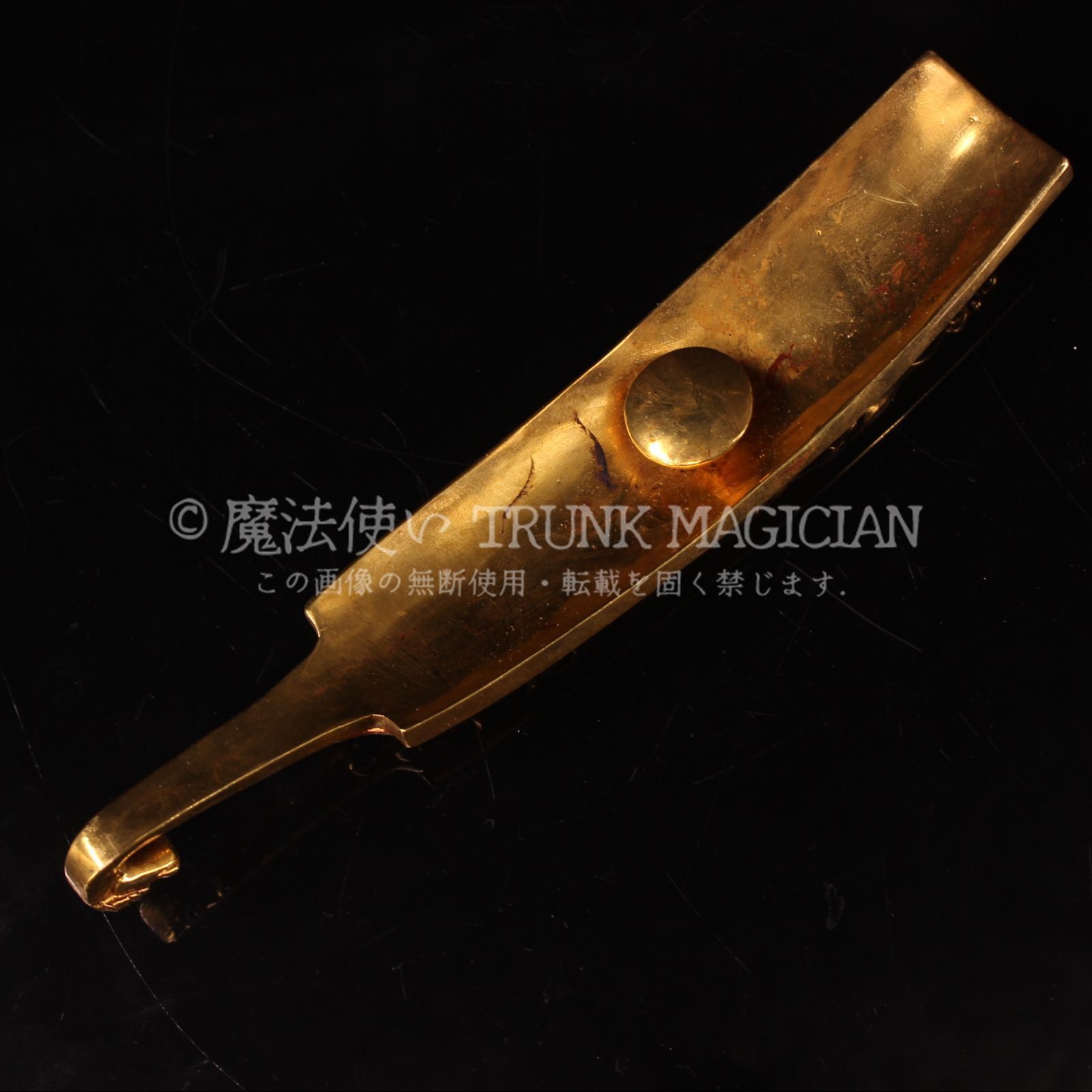 旧家蔵出し 銅製 塗金 浮彫 鏨刻 龍勾如意腰帶扣 置物 賞物 供養品 古