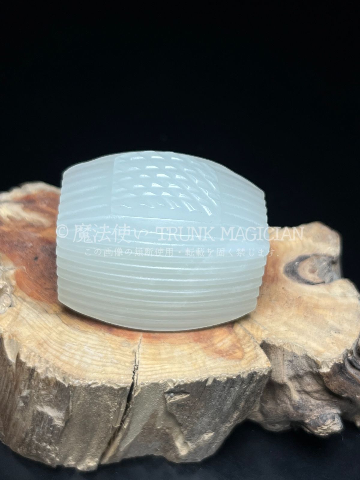 旧家蔵出し 和田玉細密彫 羊脂白玉 勒子 彫刻 根付 裝身具 賞物 供養品