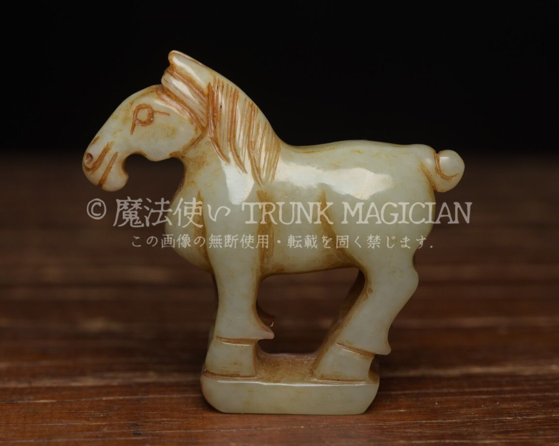 珍品 和田白玉掛け物　根付　猪龍 和田玉 羊脂白玉 貔貅 和田白玉 新疆ウイグル自治区 羊脂玉 【公式通販】
