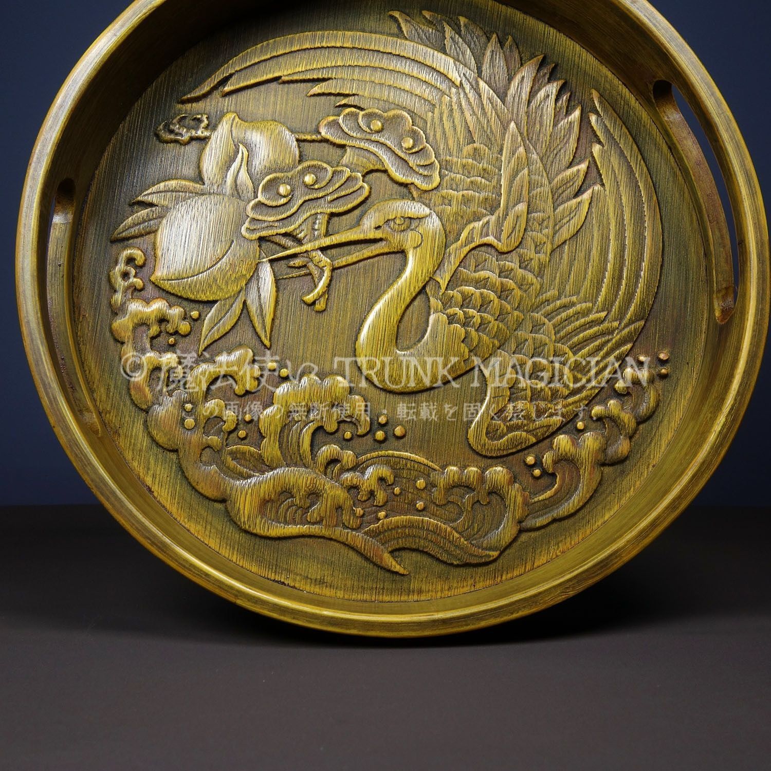 旧蔵　櫛　「福」多書体 「万字福」　時代物　飾り　収蔵品　アンティーク 南無阿彌陀佛 廣種福田 #篆刻 #印章 #書道 #書道好きとつながりたい