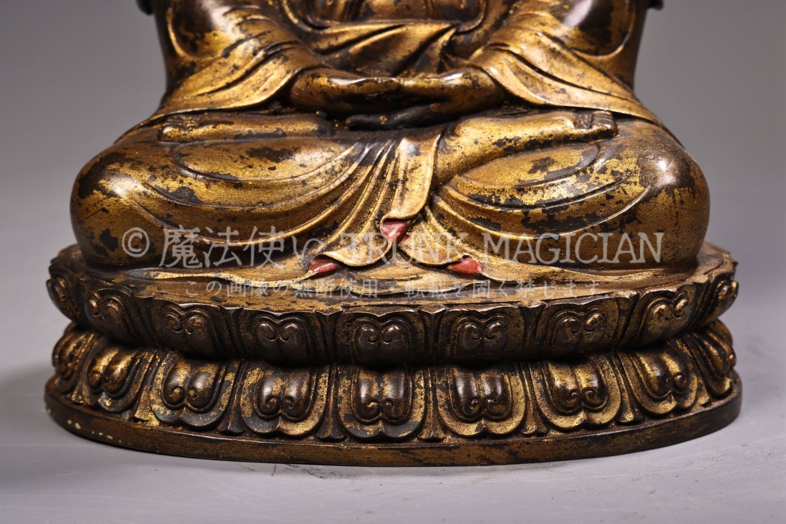 旧家蔵出し 銅製 撒金 浮彫 鏨刻 地藏王菩薩像 仏像 密教上品 供養品