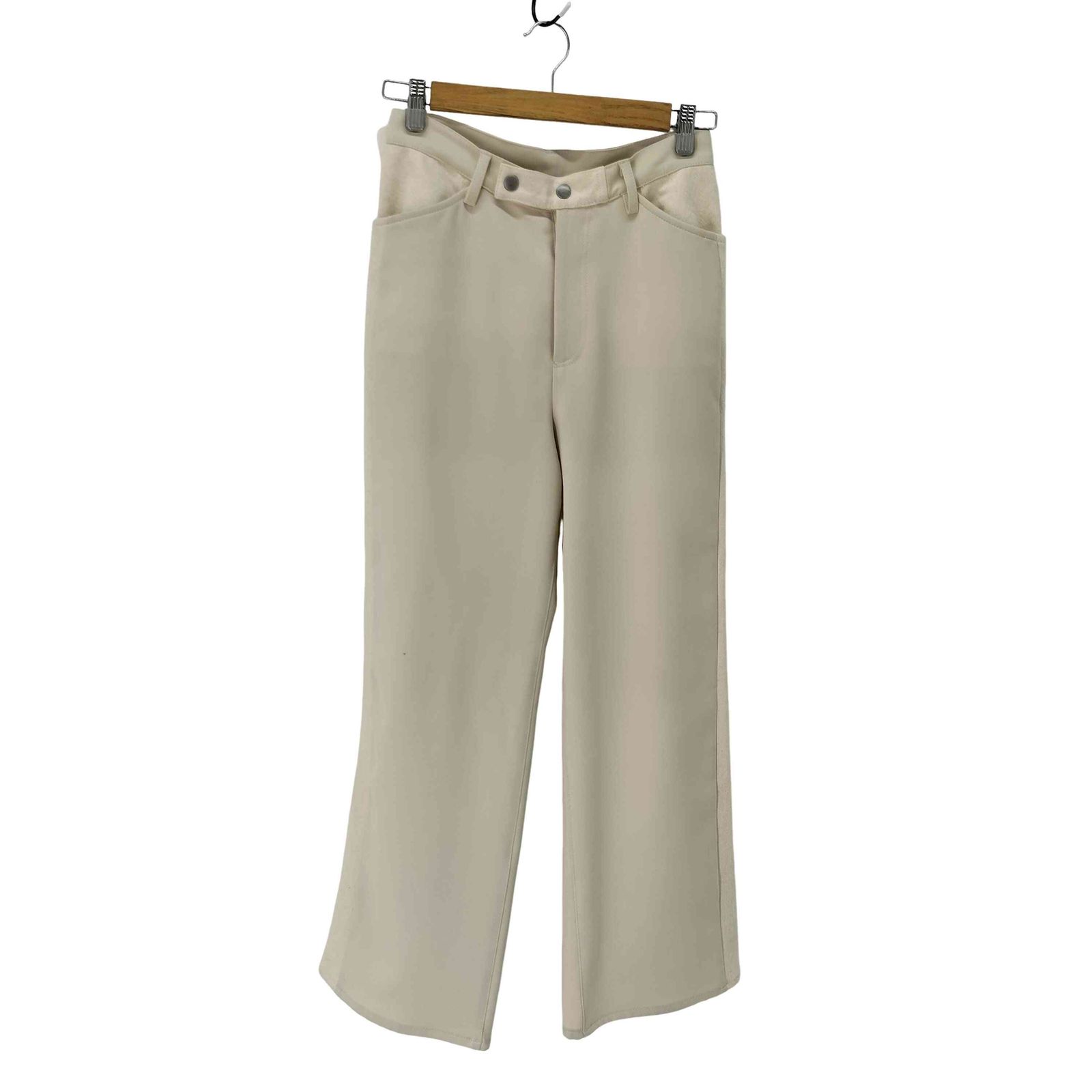 ファモン FEMMENT 2WAYダブルクロスデニムラインパンツ レディース JPN