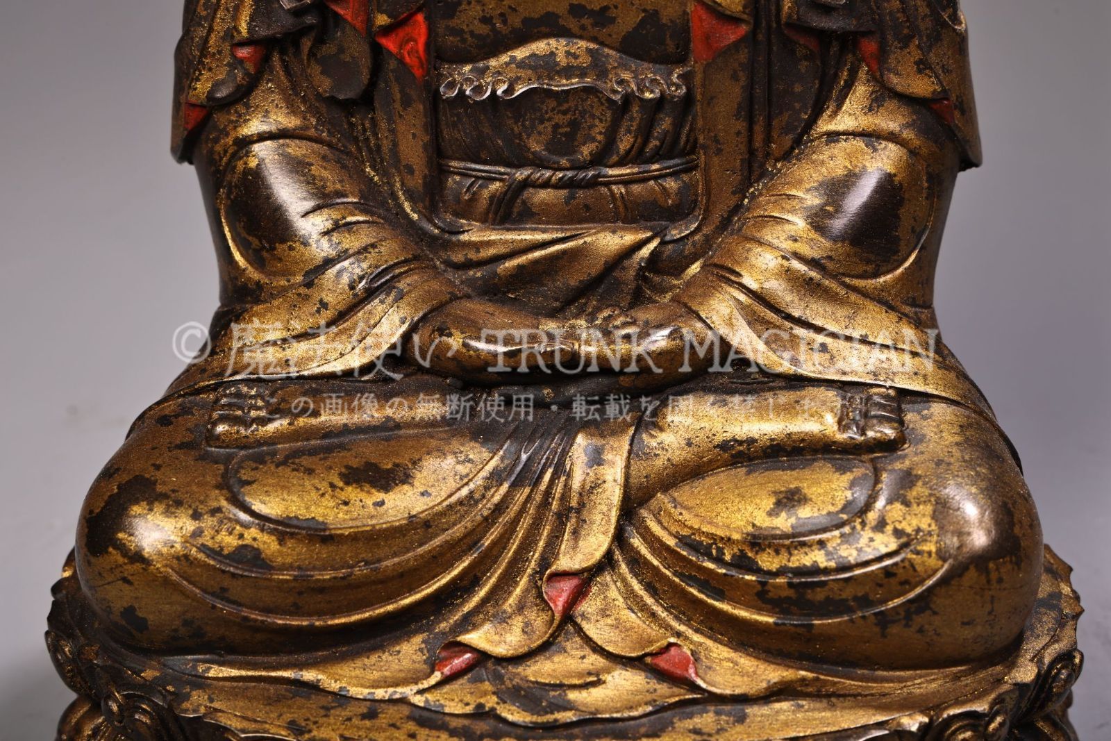 旧家蔵出し 銅製 撒金 浮彫 鏨刻 地藏王菩薩像 仏像 密教上品 供養品