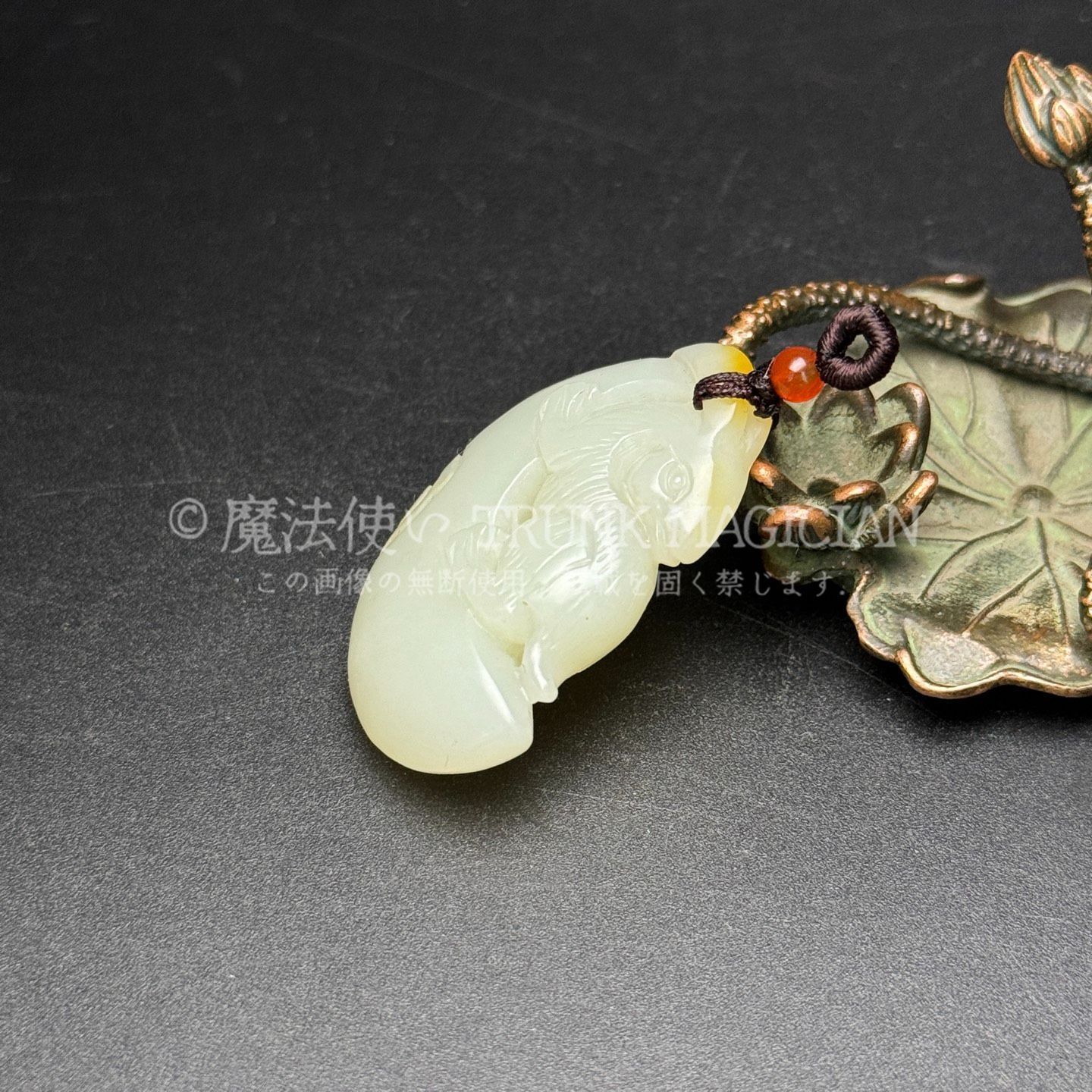 旧家蔵出し 和田玉細密彫 羊脂白玉 玉兔 彫刻 根付 裝身具 賞物 供養品