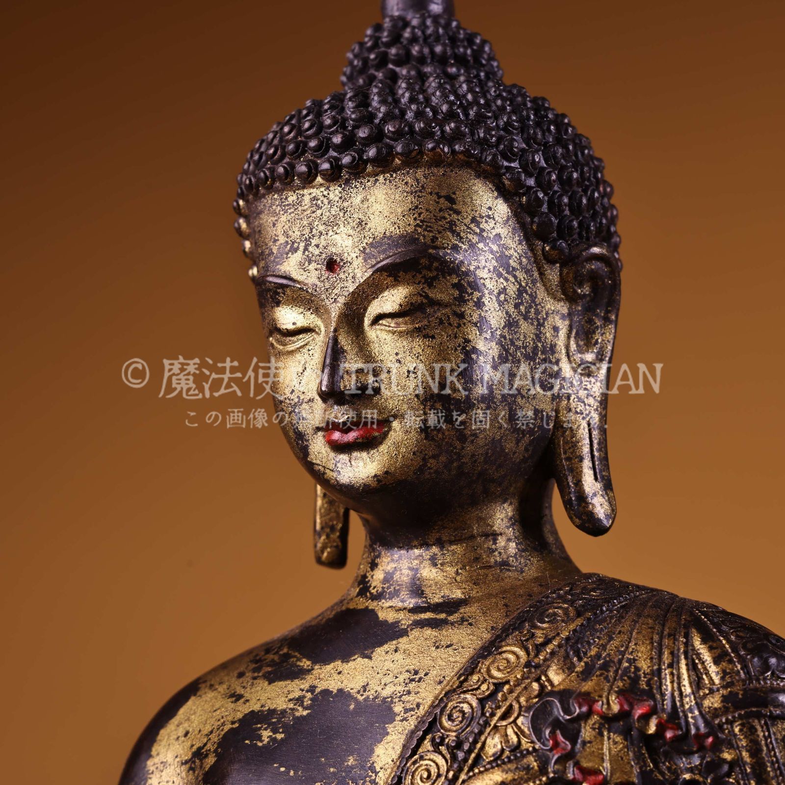 旧家蔵出し 銅製 泥金 浮彫 鏨刻 藥師仏 仏像 密宗密教 供養品 古美術