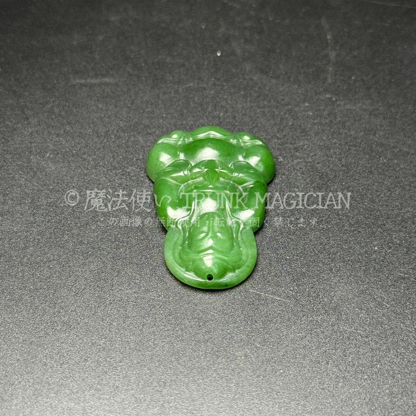 旧家蔵出し 和田玉細密彫 碧玉 淨瓶觀音 彫刻 根付 裝身具 賞物 供養品