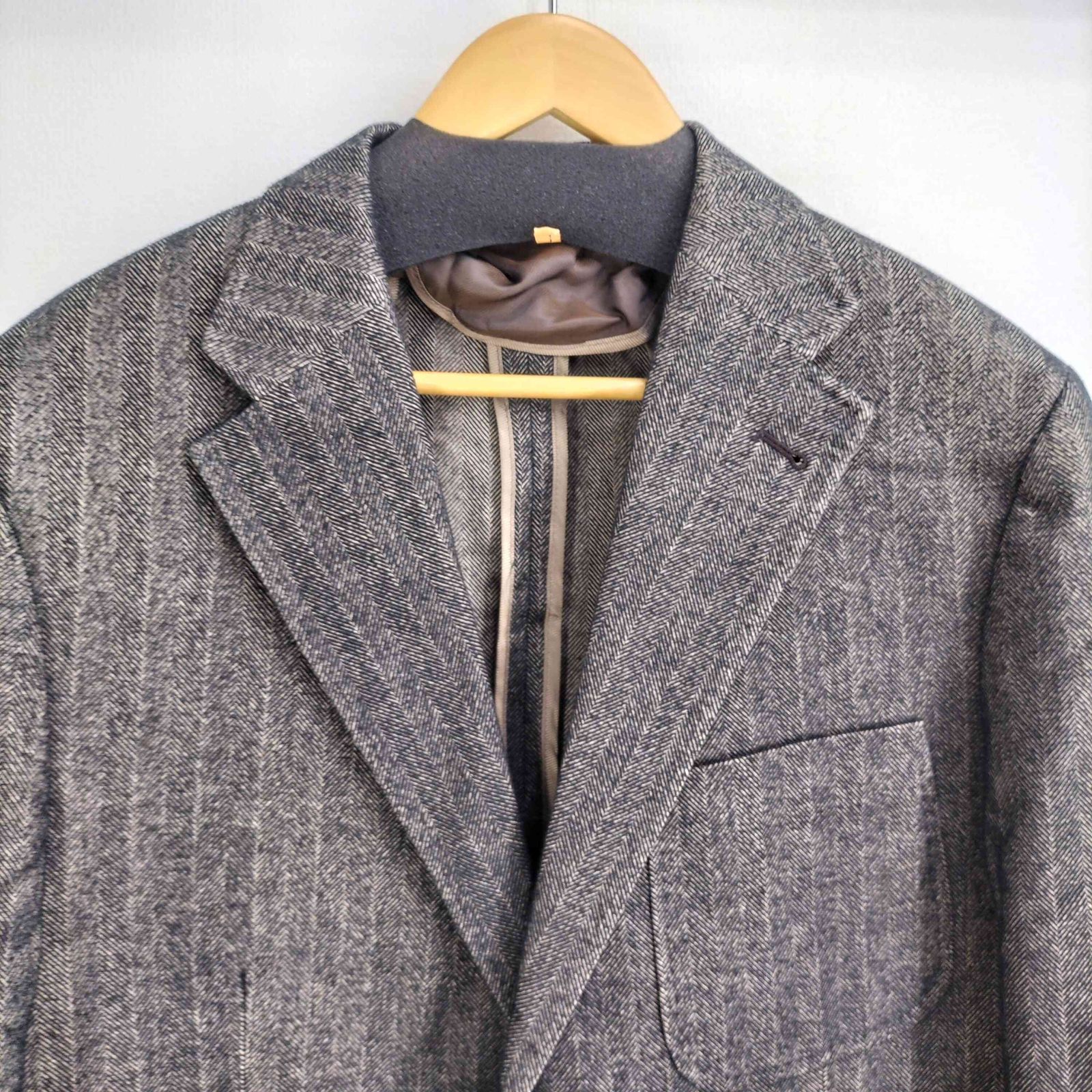 コルネリアーニ Corneliani イタリア製 ヘリンボーンテーラード