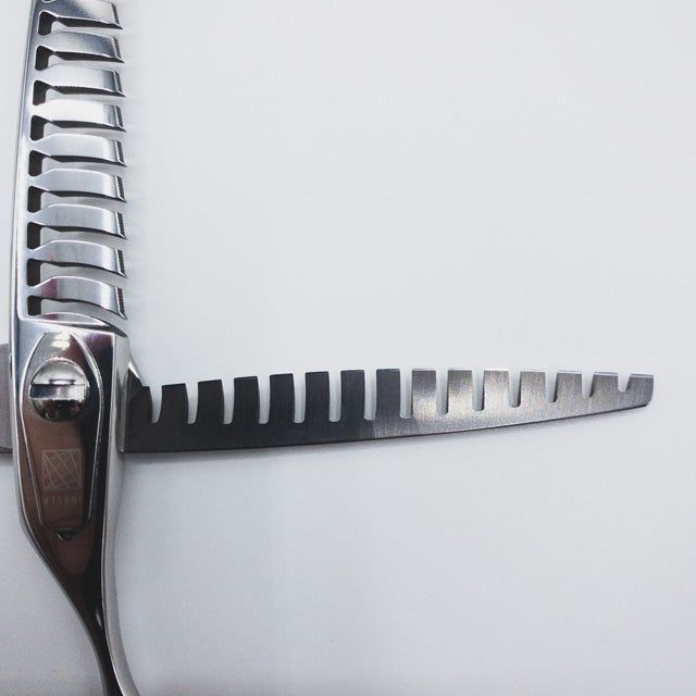 新品未使用【内海ウツミUTSUMI】U&U DOUBLE38両グシ オフセット シザー