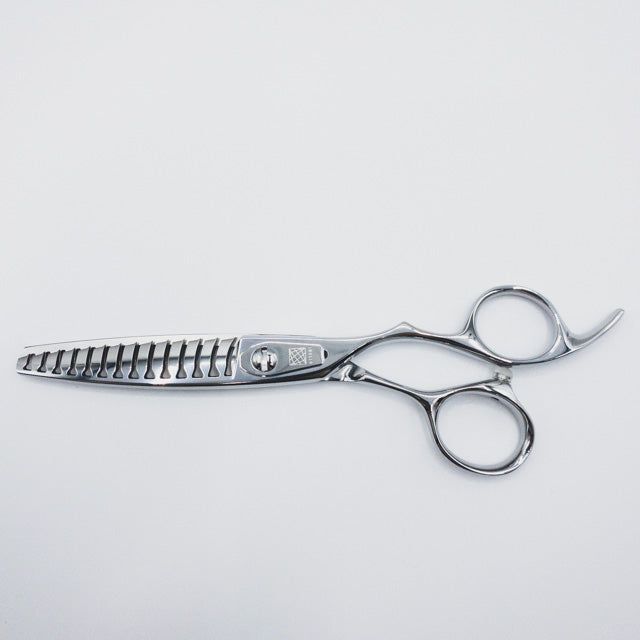 新品未使用【内海ウツミUTSUMI】U&U DOUBLE38両グシ オフセット シザー