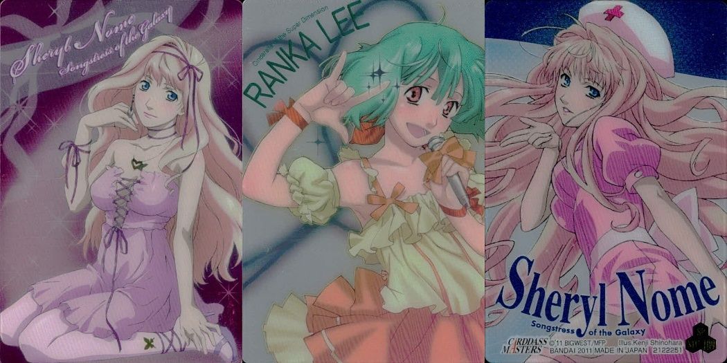 ux371 マクロスF カード シェリル ランカ SP含 3枚まとめ MF55他