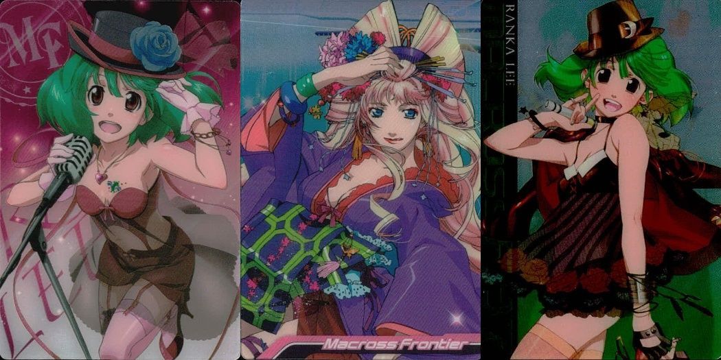 ux371 マクロスF カード シェリル ランカ SP含 3枚まとめ MF302他