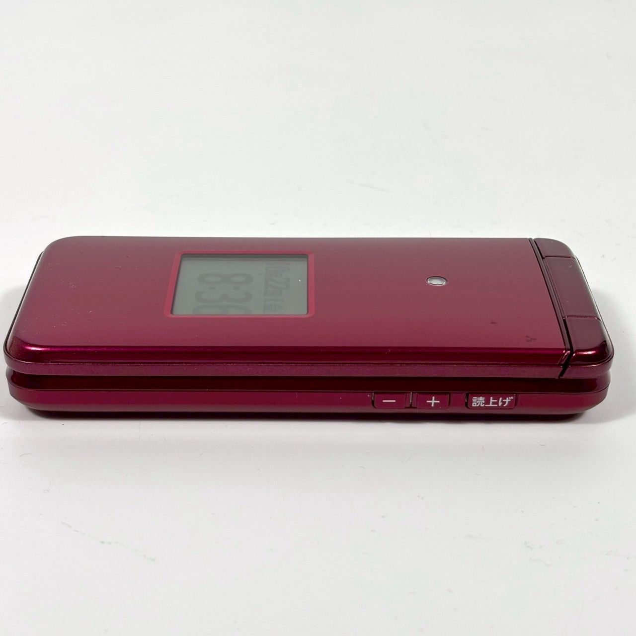 美品】 KYOCERA KYF43 au 折りたたみ式携帯電話 ワインレッド - メルカリ