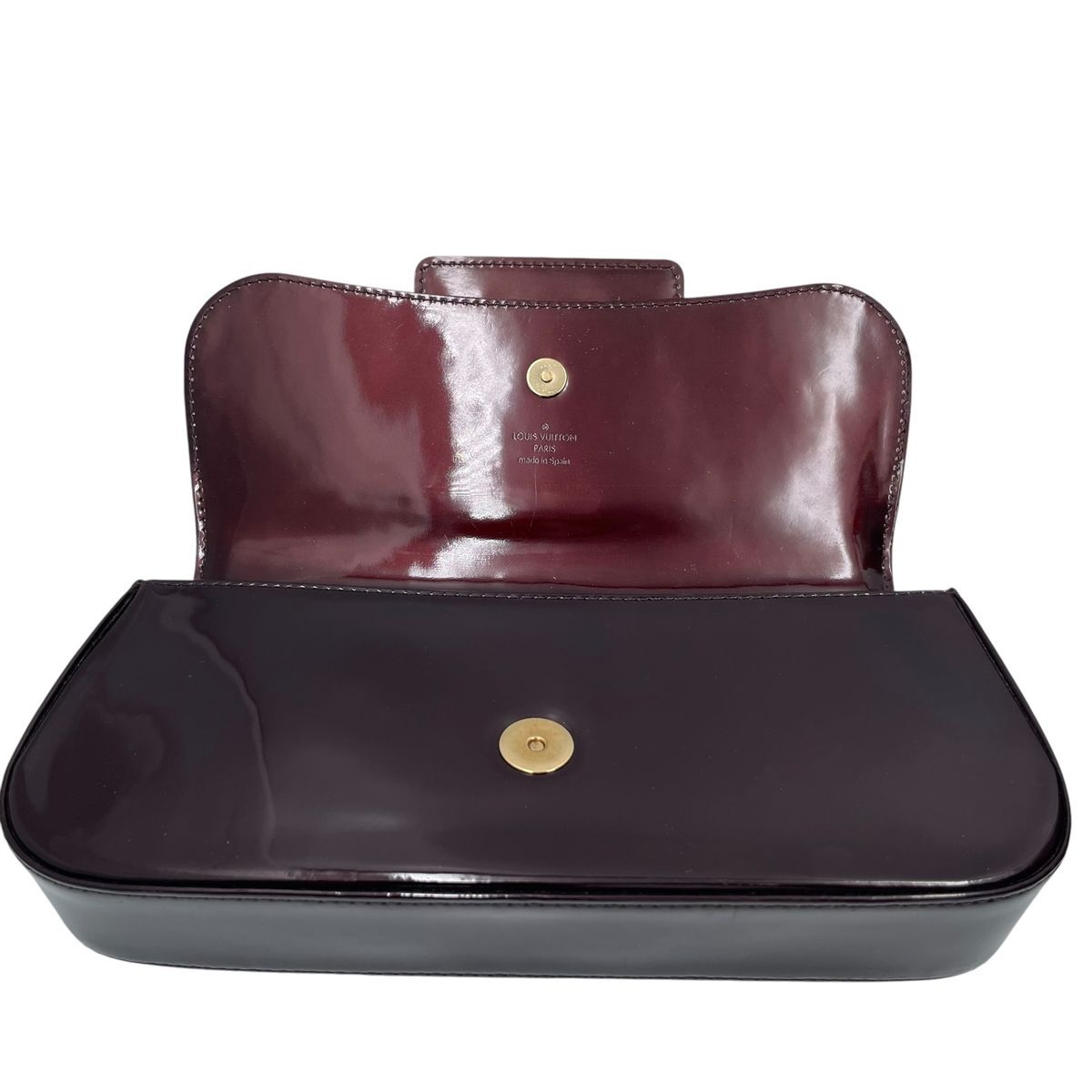 中古】 LOUIS VUITTON ルイ・ヴィトン ポシェットソービー ヴェルニ