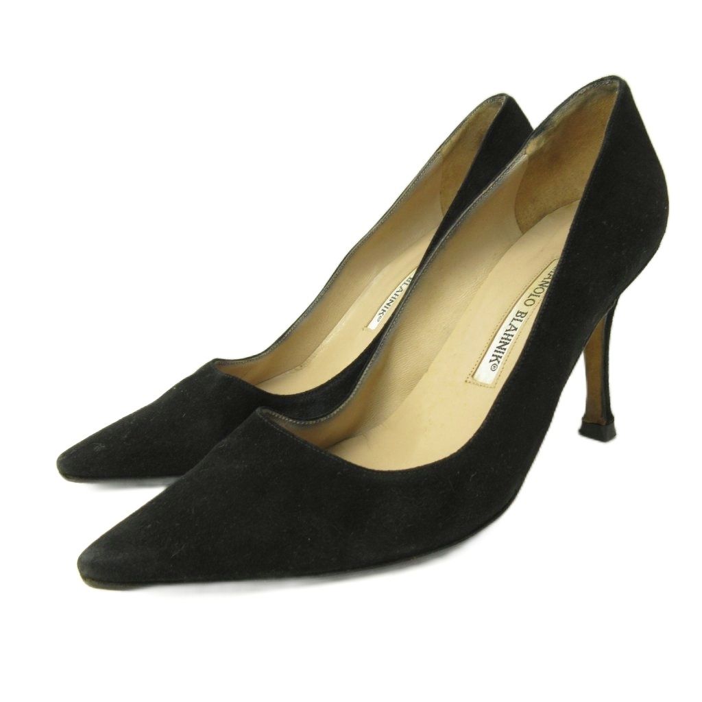 マノロブラニク MANOLO BLAHNIK パンプス シューズ ポインテッドトゥ