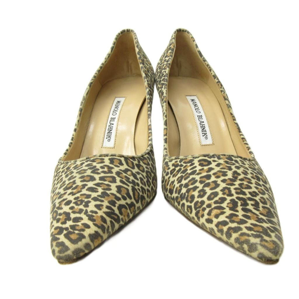 マノロブラニク MANOLO BLAHNIK パンプス シューズ ポインテッドトゥ