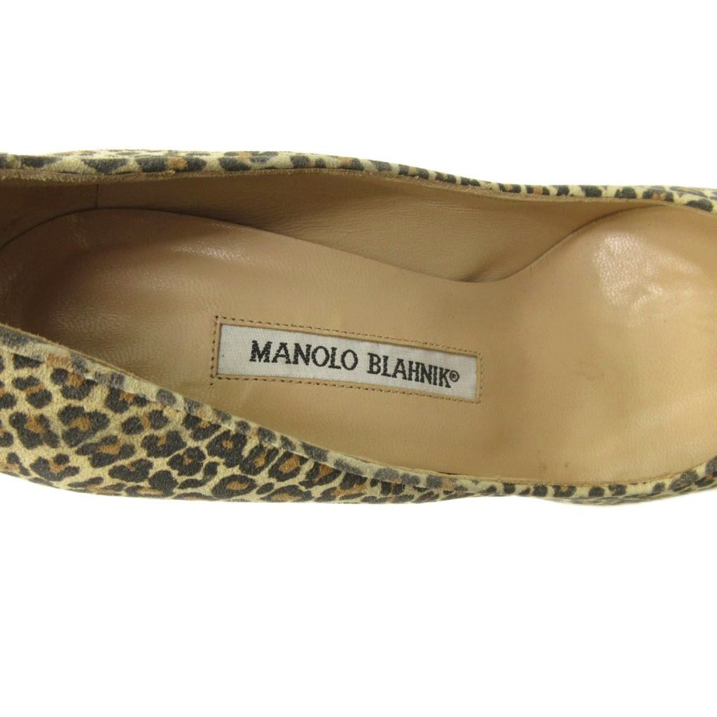 マノロブラニク MANOLO BLAHNIK パンプス シューズ ポインテッドトゥ