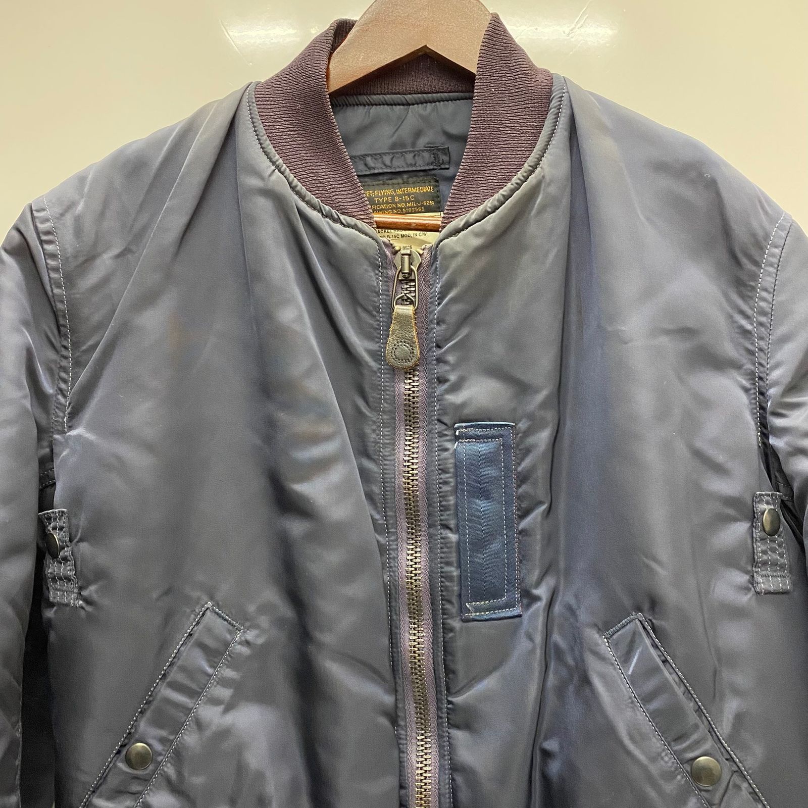 アルファ インダストリーズ ALPHA INDUSTRIES B-15C MOD USA製