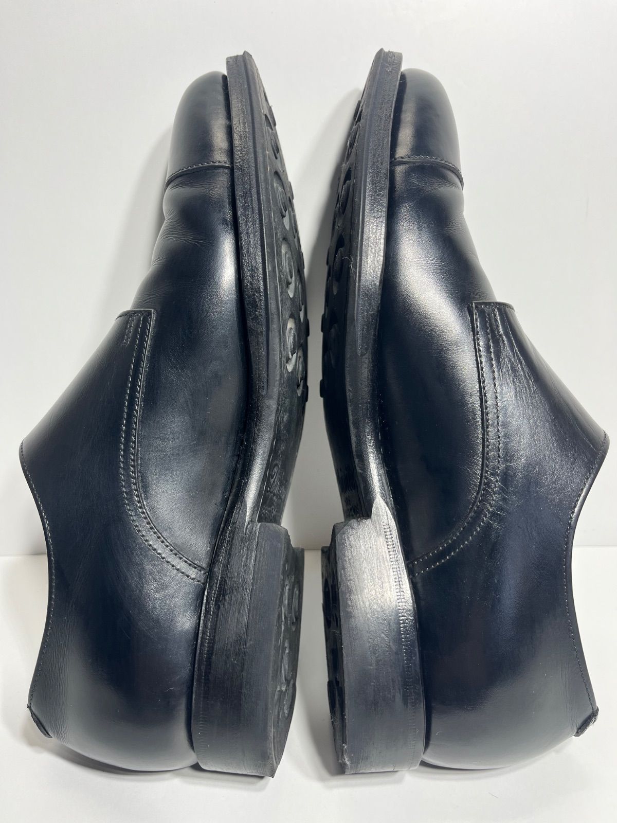 美品 Jalan Sriwijaya ジャランスリワヤ 黒 ダブルモンクストラップ