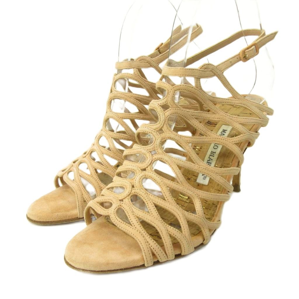 マノロブラニク MANOLO BLAHNIK サンダル シューズ ハイヒール