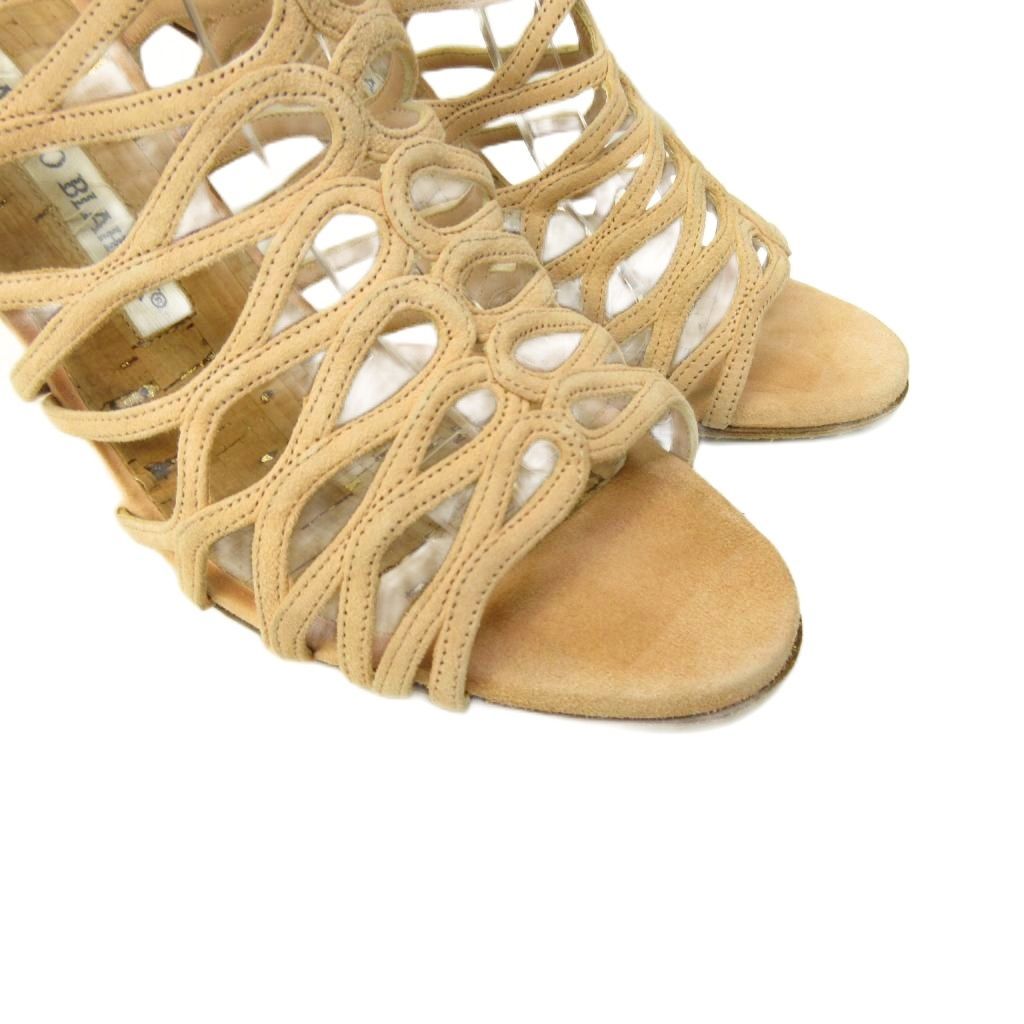 マノロブラニク MANOLO BLAHNIK サンダル シューズ ハイヒール
