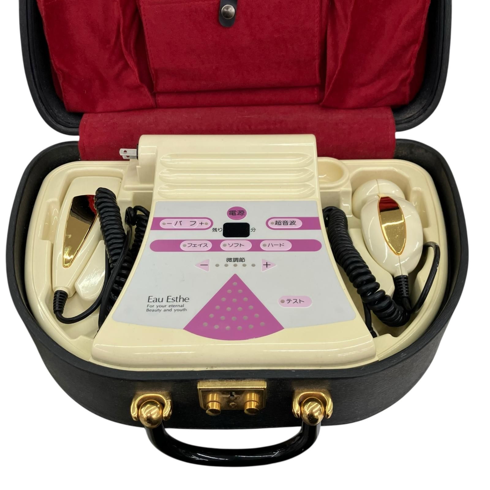186001 Eau Esthe オゥエステ 超音波美顔器 家庭用 美容機器 美容器