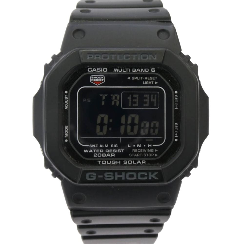 카시오 G-SHOCK 카시오 G-SHOCK GW-M5610UBC-1JF (교체용 메탈 밴드 포함) 5600 시리즈 디지털 디지털 시계 블랙 [중고]