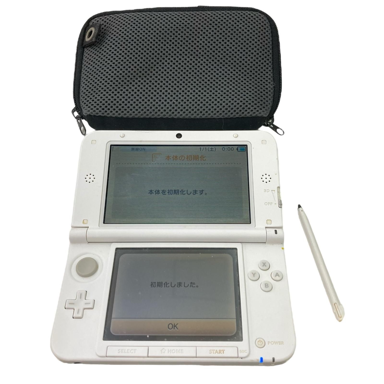 186000 現状品 ニンテンドー3DS LL 本体 ケース付き 動作確認済み SPR