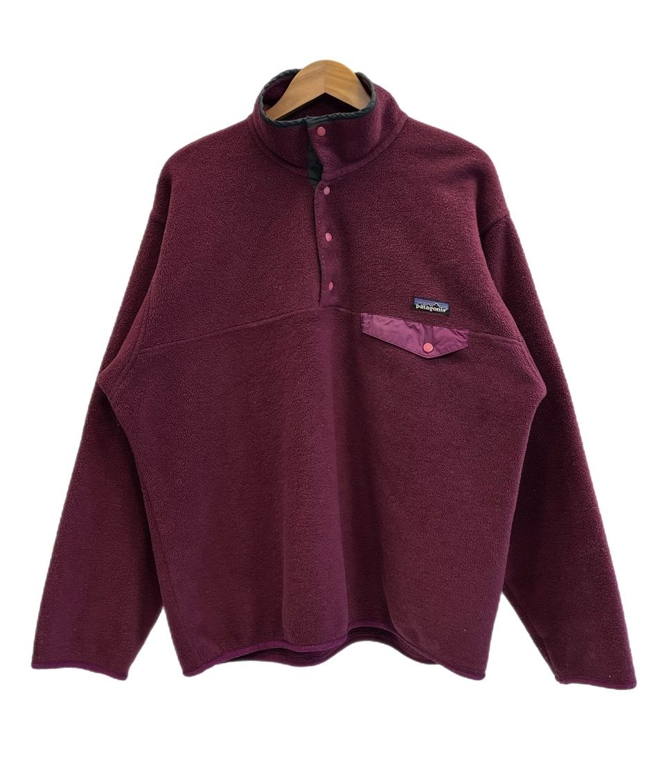 パタゴニア PATAGONIA 90s 90's USA製 シンチラスナップT フリースプル