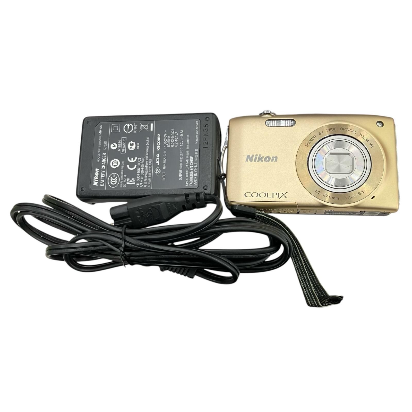 186000 動作未確認 Nikon ニコン デジタルカメラ COOLPIX S3300 186000 動作未確認 Nikon ニコン デジタルカメラ COOLPIX S3300
