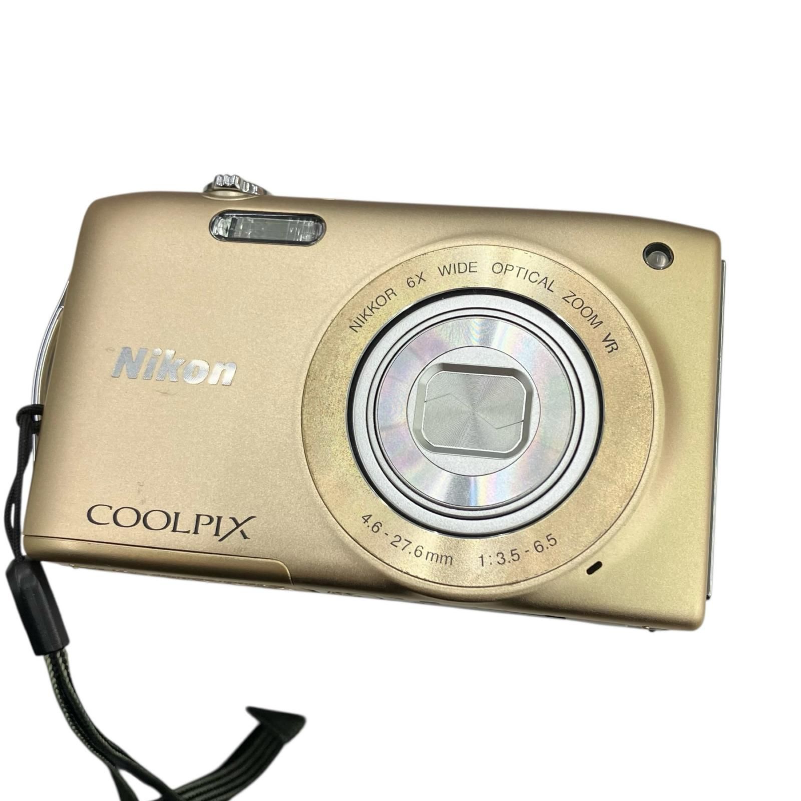 186000 動作未確認 Nikon ニコン デジタルカメラ COOLPIX S3300 186000 動作未確認 Nikon ニコン デジタルカメラ COOLPIX S3300