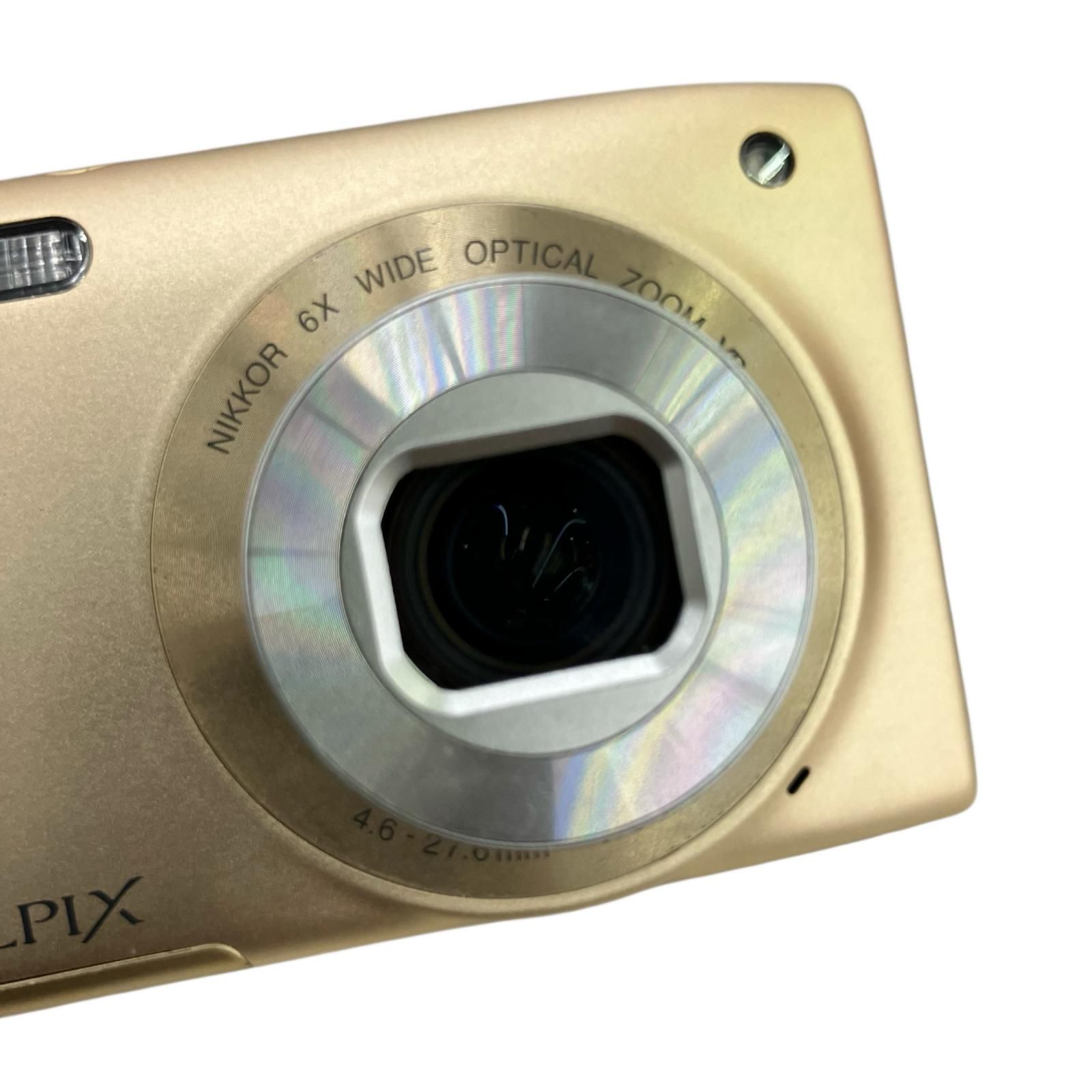 186000 動作未確認 Nikon ニコン デジタルカメラ COOLPIX S3300