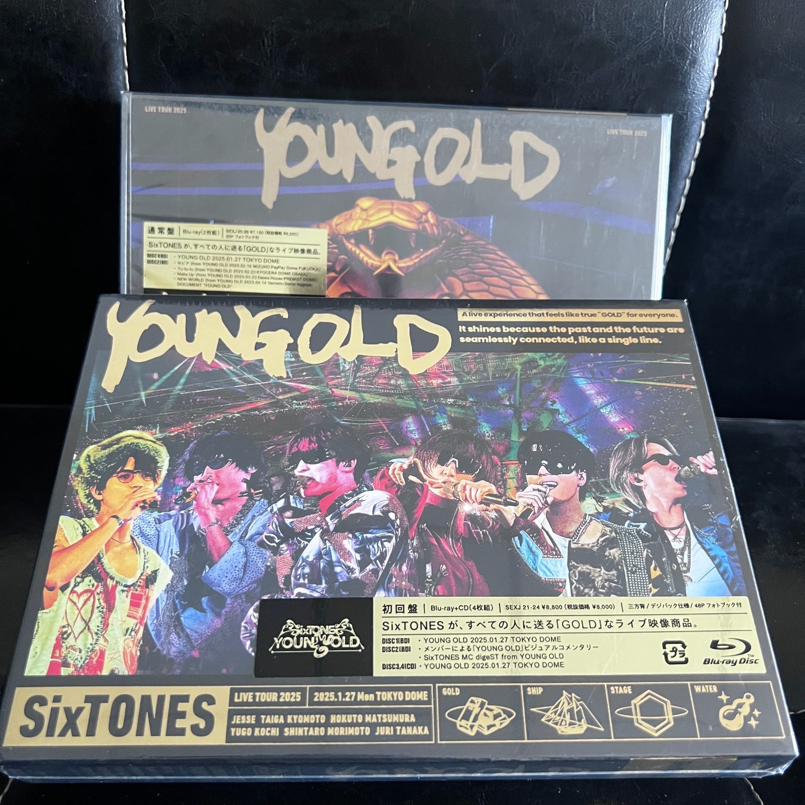 SixTONES Blu-ray 2作品 YOUNG OLD (通常盤) (初回盤) - メルカリ