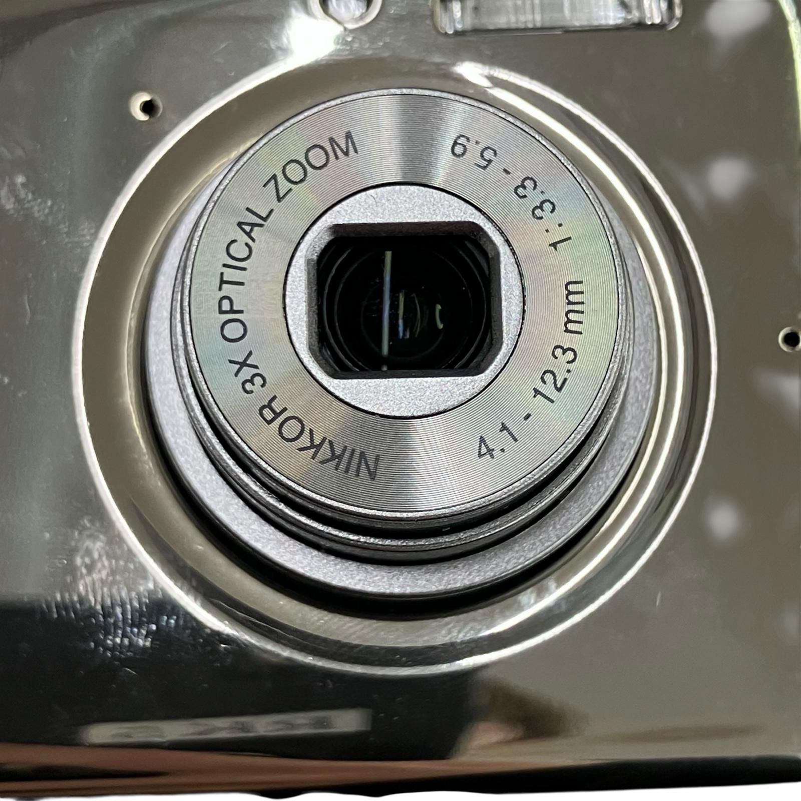 186000 動作未確認 Nikon ニコン デジタルカメラ COOLPIX S02 シルバー