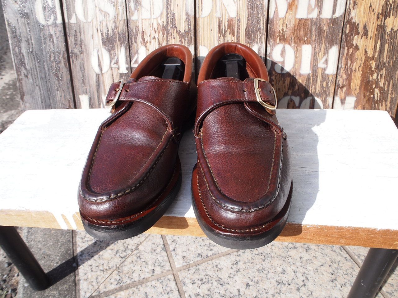 Russell Moccasin ラッセルモカシン モンクストラップ