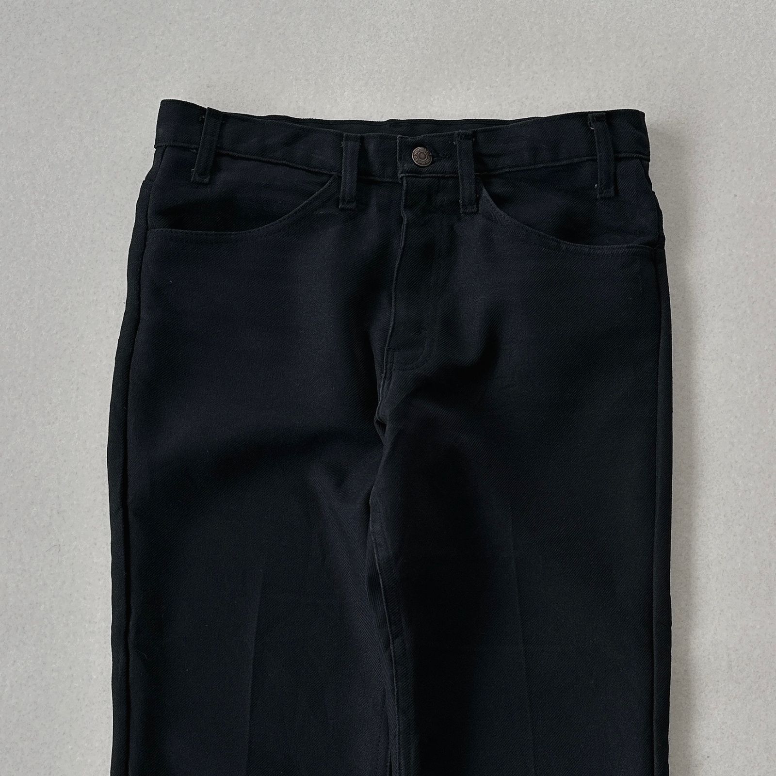 激レア 80s】リーバイス スタプレ ブラック SCOVILLジップ W32 黒