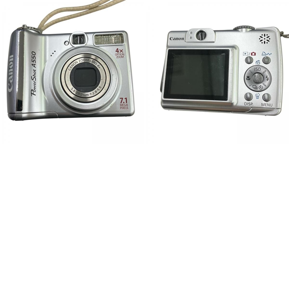 186000 動作未確認 canon キャノン デジタルカメラ PowerShot A550