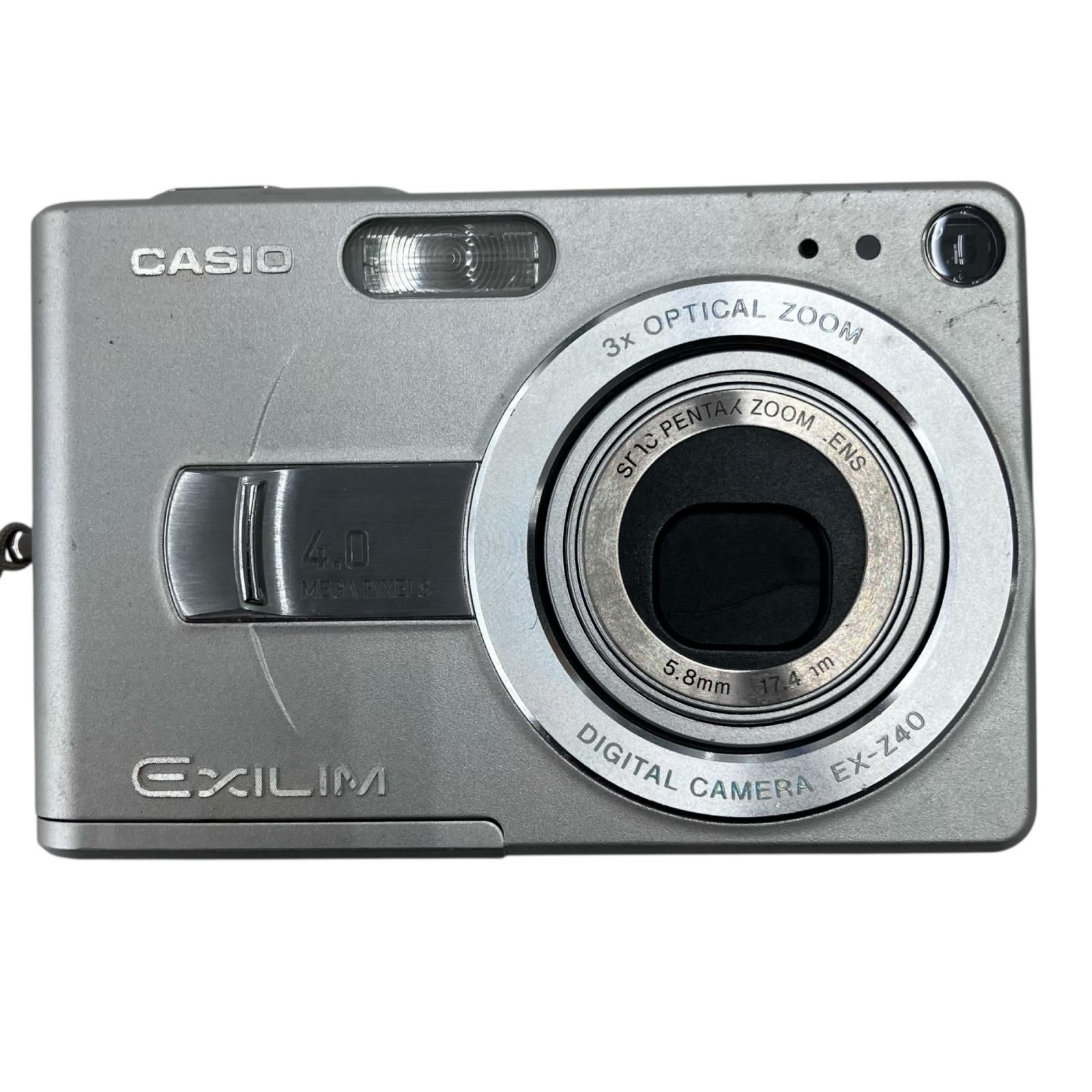 186000 現状品 CASIO カシオ コンパクトデジタルカメラ EXILIM EX-Z40