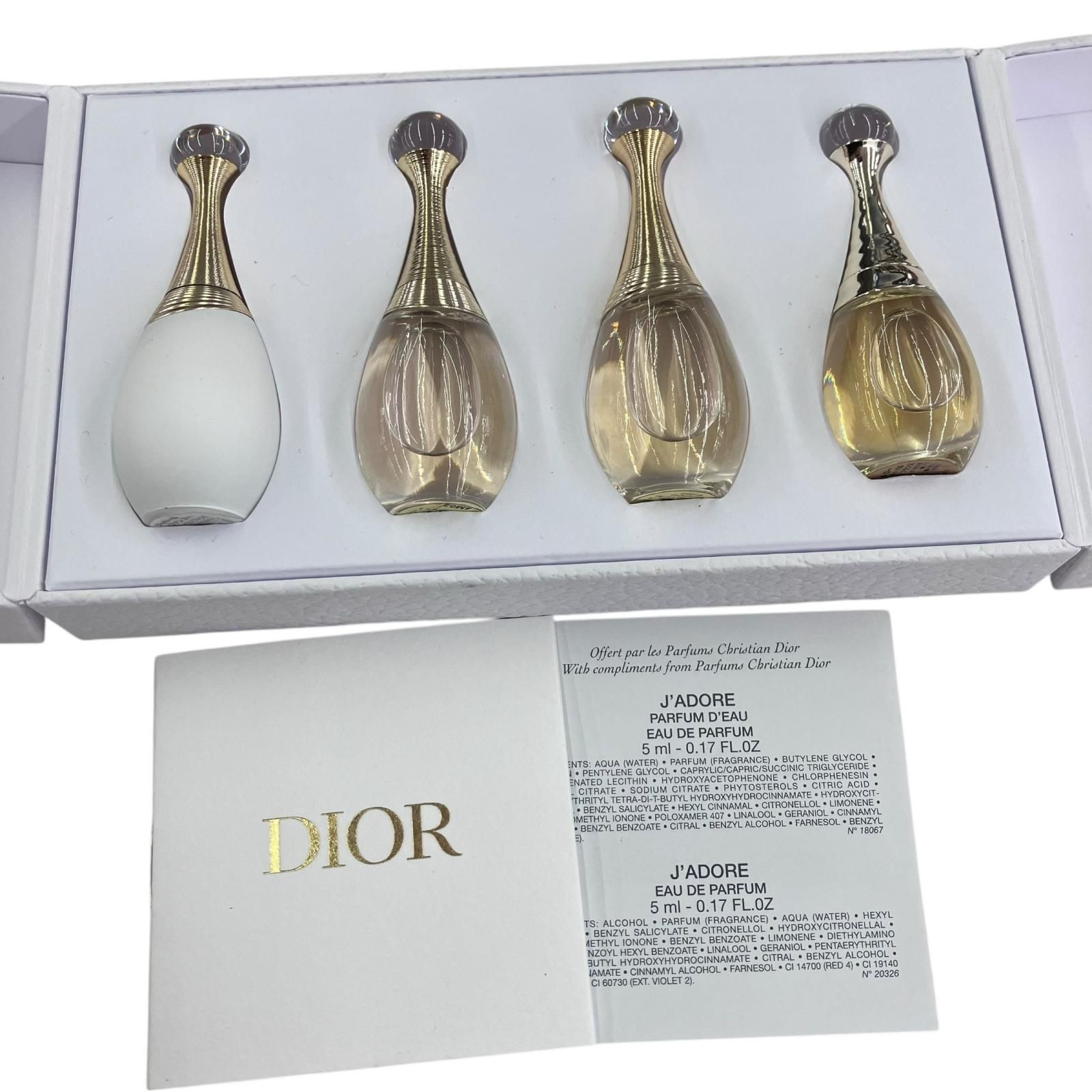 186005 Dior ディオール 香水 EDP J'ADORE ジャドール ミニチュア 5ml