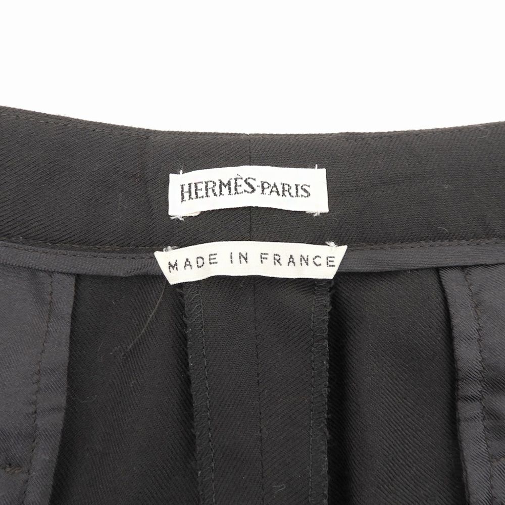 HERMES エルメス マルジェラ期 カシミヤ100 ワイドパンツ ボトムス
