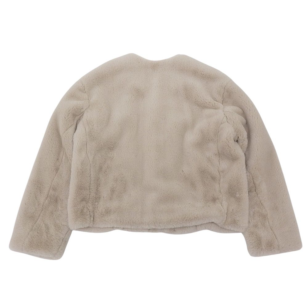 EPOCA エポカ 未使用 エコファー ノーカラー ブルゾン レディース