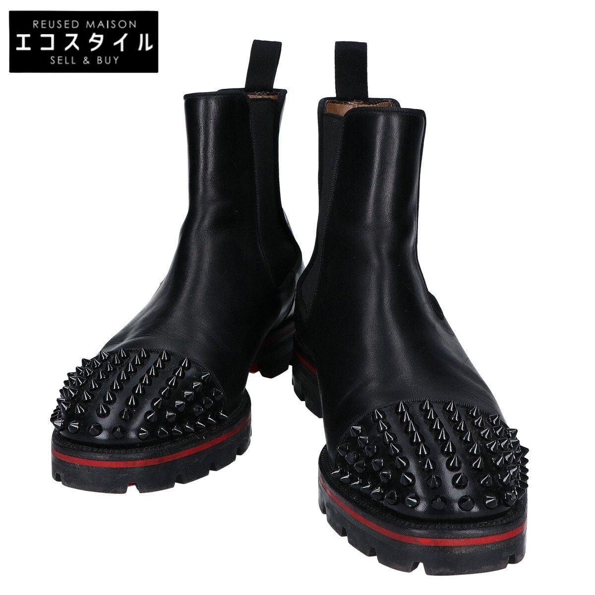 Christian Louboutin クリスチャンルブタン MELON SPIKES FLAT