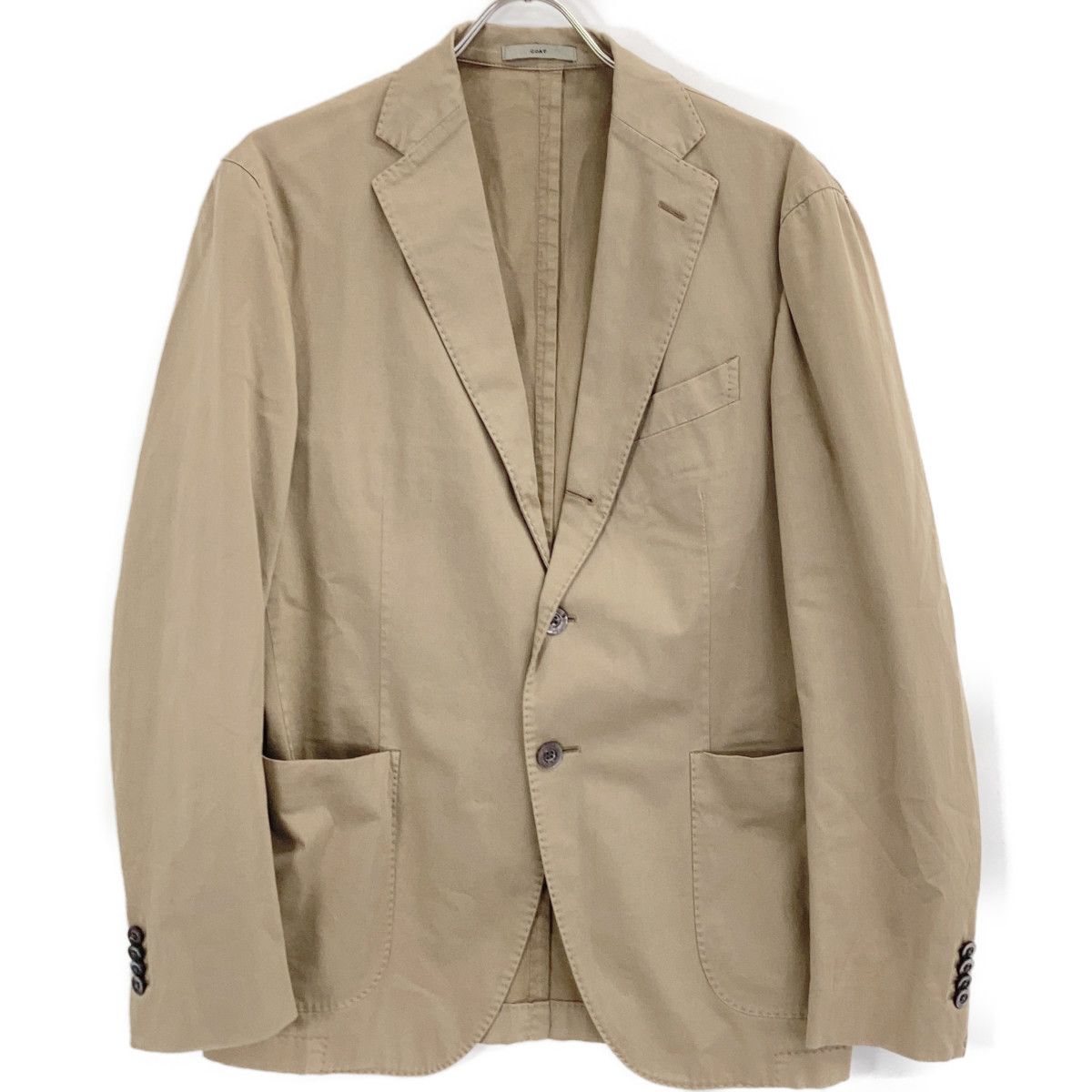 BOGLIOLI ボリオリ ﾍﾞｰｼﾞｭ R3302G COAT 3Bｼﾞｬｹｯﾄ 48 - メルカリ