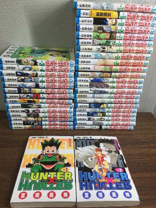全巻【HUNTER×HUNTER 全38巻】◇38冊揃い 完結 冨樫義博 2000年発行