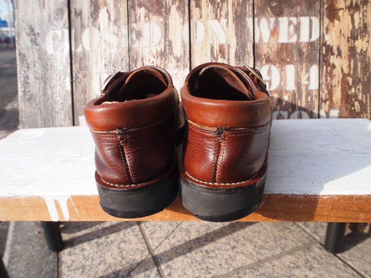 Russell Moccasin ラッセルモカシン モンクストラップ