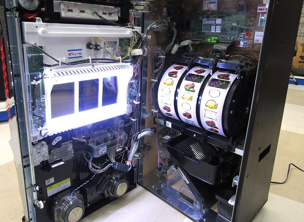 パチスロ実機 Sammy サミー 偽物語/ZS コイン不要機付き/家庭用電源