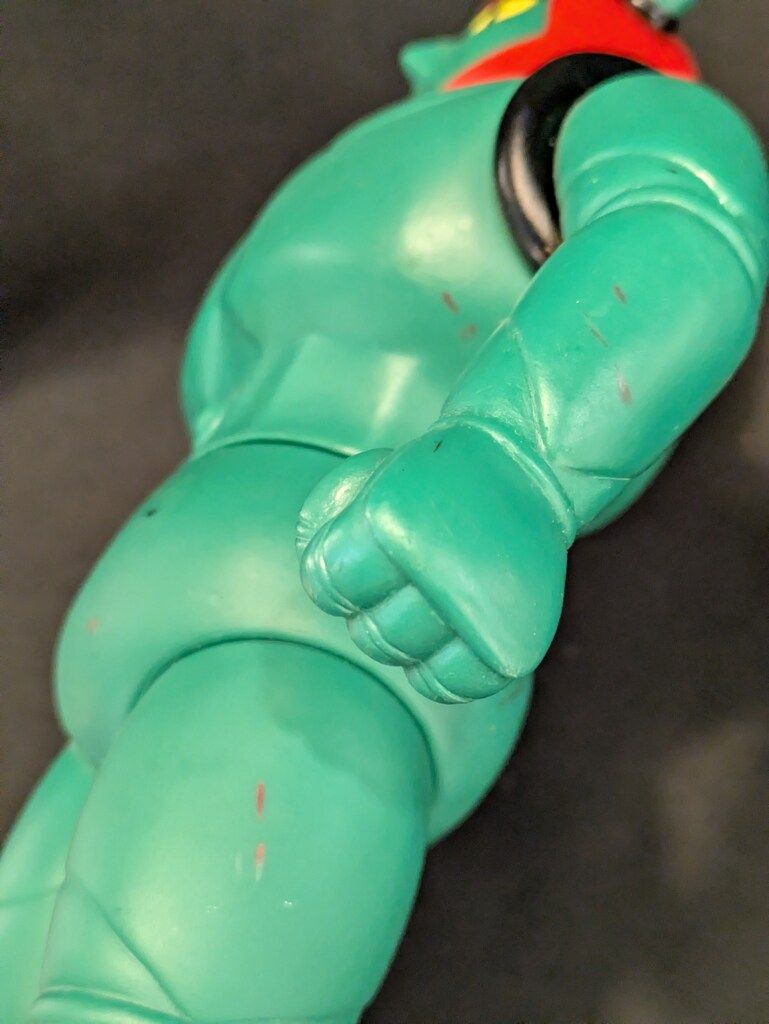 ノスタルジックヒーローズ 手踊りブースカ ソフビ グリーン版 新品未