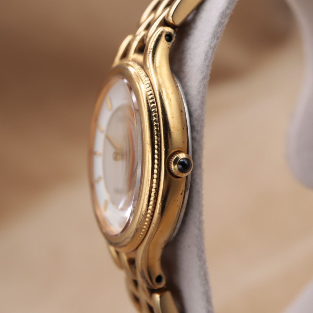 CH89 【電池交換/洗浄済】SEIKO EXCELINE 1F20-6G90 セイコー エク