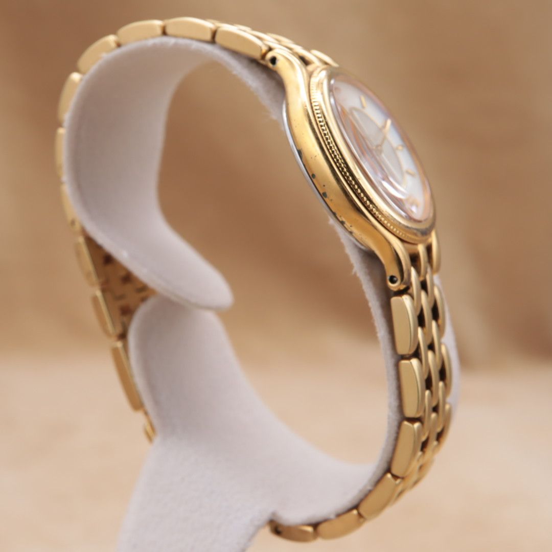 CH89 【電池交換/洗浄済】SEIKO EXCELINE 1F20-6G90 セイコー エク